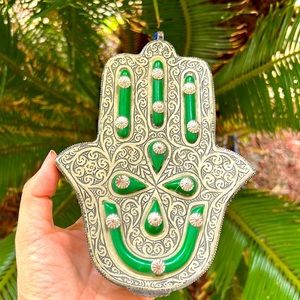 Vintage Moroccan Khamsa Box
